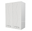 Шкаф подвесной MIRSANT Сандра УТ000046033 30,9х60х82см белый