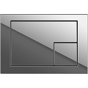 Панель смыва CERSANIT CORNER 64108 хром глянцевый
