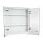 Шкаф зеркальный GEBERIT Smyle Square 500.273.00.1 18х60х67,5см с подсветкой