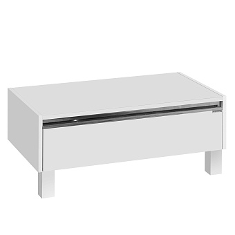 Комод Акватон Капри 1A231103KP010 43х76х21,3см белый глянцевый