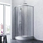 Угловое ограждение AM-PM X-Joy W88G-205-080MT 180х80см стекло металл