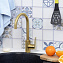 Смеситель для кухни WASSERKRAFT Aisch 5507 поворотный излив золото