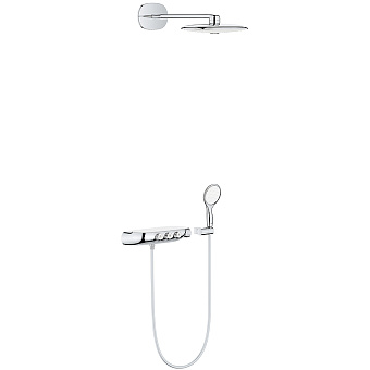 Душевая система GROHE Rainshower System 26443LS0 белая луна