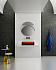 Раковина накладная Abber KRISTALL AT2803Opal 60х40см