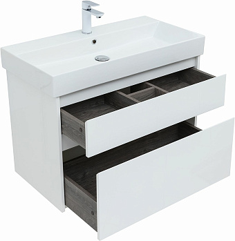Тумба под раковину напольная AQUANET Nova Lite 249936 46х85х65,2см