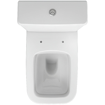 Унитаз напольный VITRA Polar 9843B003-7201 безободковый с микролифтом
