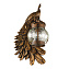 Светильник фасадный Favourite Hunt 2081-1W 60Вт IP44 E27 коричневый