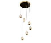 Люстра каскадная KINK Light Берти 07866-6A,33 36Вт 6 лампочек LED