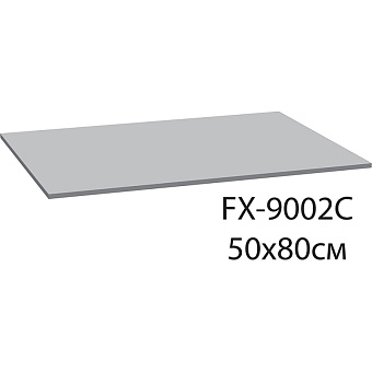 Коврик для ванной FIXSEN Nice FX-9002C 80х50см серый