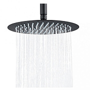 Верхний душ BERGES VENTAS R BLACK 74004 чёрный матовый