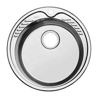 Мойка кухонная IDDIS Suno SUN51S0i77 51х51см сатин