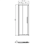 Душевая дверь IDEAL STANDARD Ideal Standard i.life T4854EO 200,5х70см стекло прозрачное