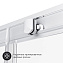 Угловое ограждение AM-PM Gem Twin Slide W90G-404-120290-MT 190х120см стекло прозрачное