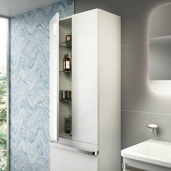 Пенал напольный IDEAL STANDARD TONIC II R4316WG 35х60х173,5см lacquered white glossy