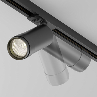 Трековый светильник Maytoni Focus Zoom TR021-1-12B3K-Z-D-B 12Вт LED чёрный для однофазного трека