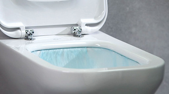 Унитаз подвесной IDEAL STANDARD Tesi AquaBlade T007901 безободковый без сиденья