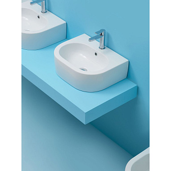 Раковина подвесная Kerasan Flo 314201*1 60х42см