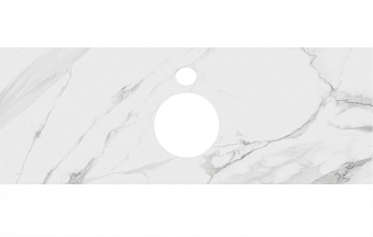 Столешница KERAMA MARAZZI Plaza Classic PL1.SG507100R\100 Керамогранит 48х100см белый мрамор