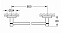 Полотенцедержатель GROHE Essentials 40366GL1 золото 60см