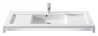 Раковина накладная ROCA Stratum 7.3276.3.100.0 110х50см