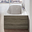Ванна акриловая RAVAK CITY SLIM C921300000 180х80см встраиваемая