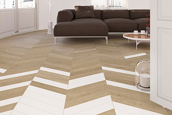 Матовый керамогранит WOW 60 Grad 120277 Grad Chevron B Wood Mid 9,8х52,2см 0,456кв.м.