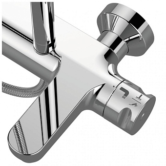 Душевая система IDEAL STANDARD IDEALRAIN ECO B1097AA chrome
