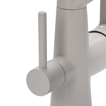 Смеситель для кухни Maxonor MN4460-8 гибкий излив белый