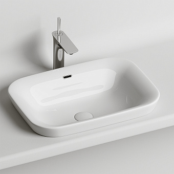 Раковина встраиваемая сверху Ceramica Nova ELEMENT CN6041 58х40см