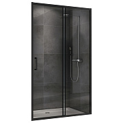 Душевая дверь Abber Schwarzer Diamant AG30100B5 190х100см стекло прозрачное