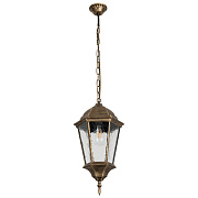 Светильник фасадный Arte Lamp GENOVA A1204SO-1BN 75Вт IP44 E27 золотой/чёрный