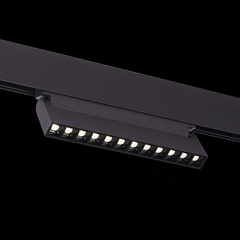 Магнитный трековый светильник ST Luce NANE ST364.446.12 12Вт LED чёрный