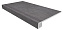 Плитка для ступеней ESTIMA Spectrum Set/Steptrade/SR06_NS/33x120/Riser/SR06_NS/14,5x12 Graphite 120х33смкв.м. неполированная