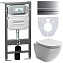Инсталляция с унитазом Ceramica Nova CN4002_1002M_1000