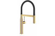 Смеситель для кухни GROHE Essence New 30294GL0 гибкий излив золото