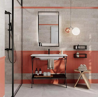 Декор KERAMA MARAZZI Борго VT\B545\9051 серый матовый 8,5х28,5см 0,024кв.м.