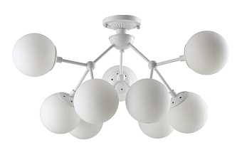 Светильник потолочный CRYSTAL LUX MEDEA MEDEA PL9 WHITE 540Вт E27