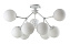Светильник потолочный CRYSTAL LUX MEDEA MEDEA PL9 WHITE 540Вт E27