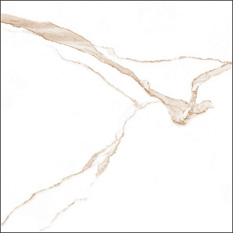 Матовый керамогранит Global Tile Majestic_GT GT60600303MR белый 60х60см 1,44кв.м.