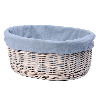 Корзина для белья WASSERKRAFT ROSSEL WB-280-S плетёная 11,3л