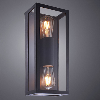 Светильник фасадный Arte Lamp BELFAST A4569AL-2BK 60Вт IP44 E27 чёрный