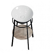 Консоль под раковину KERAMA MARAZZI Cono CO.44-BLK.M матовый чёрный