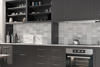 Настенная плитка WOW Fez 114734 Grey Matt 6,25х12,5см 0,328кв.м. матовая