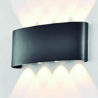 Светильник фасадный Mantra ARCS 7813 8Вт IP54 LED темно-серый