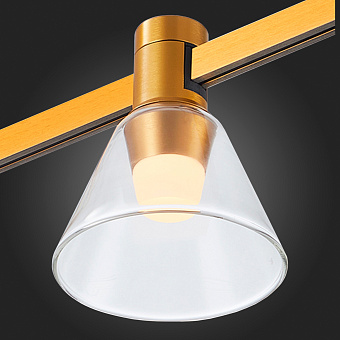 Магнитный трековый светильник ST Luce FARM ST814.206.03 3Вт LED дымчатый