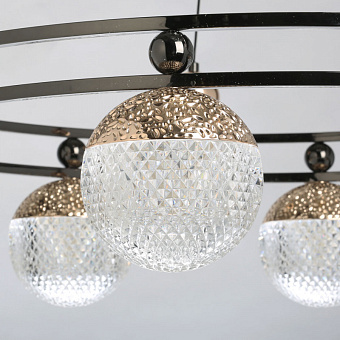 Люстра подвесная De Markt Вальтер 551012908 64Вт 1 лампочек LED