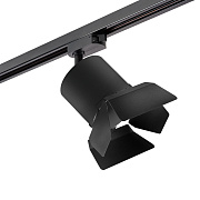 Трековый светильник Lightstar Rullo R1T3487487 15Вт GX53 чёрный для однофазного трека