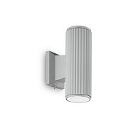 Светильник фасадный IDEAL LUX BASE 129440 28Вт IP44 GU10 серый
