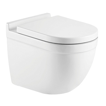 Унитаз подвесной Azario Fora AZ-0017 E-R безободковый с микролифтом