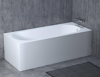 Ванна каменная SALINI ORNELLA 102311GRF S-Sense глянцевая 170х75см встраиваемая
